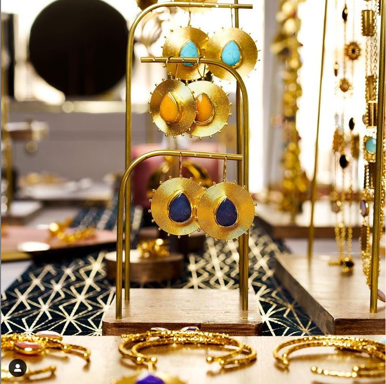 Boîte à Bijoux En Bois Avec Couvercle - Organisateur Pour Boucles D'oreilles, Colliers, Bracelets